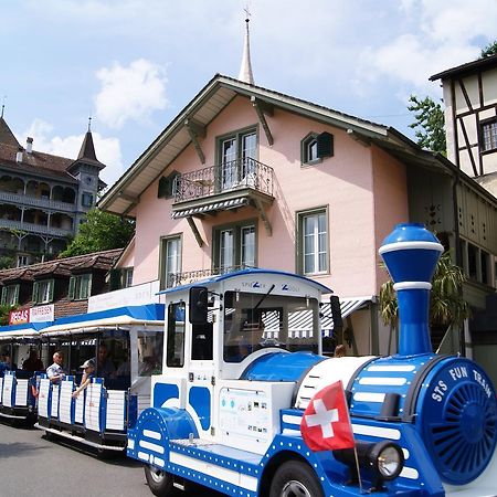 Hotel Schlosspintli Spiez Bagian luar foto