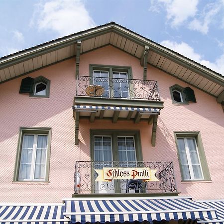 Hotel Schlosspintli Spiez Bagian luar foto