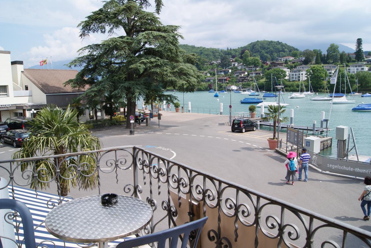 Hotel Schlosspintli Spiez Bagian luar foto