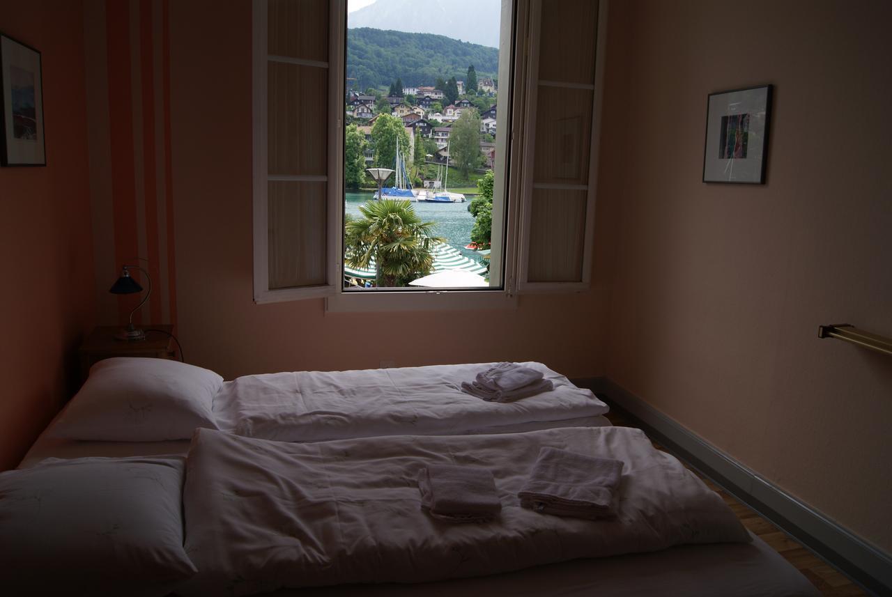 Hotel Schlosspintli Spiez Bagian luar foto
