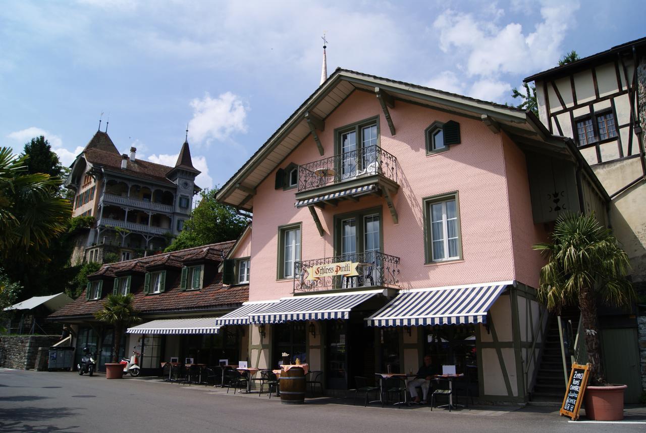 Hotel Schlosspintli Spiez Bagian luar foto